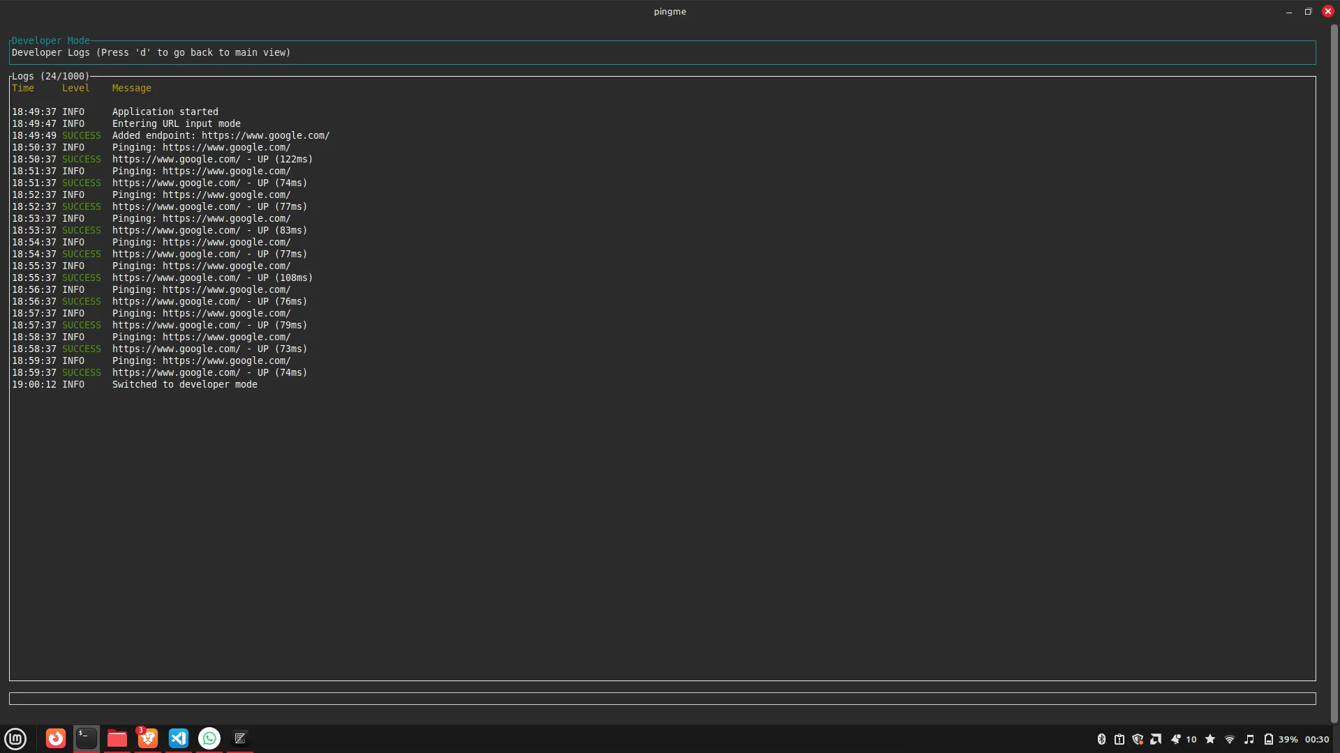 PingMe CLI thumbnail 2