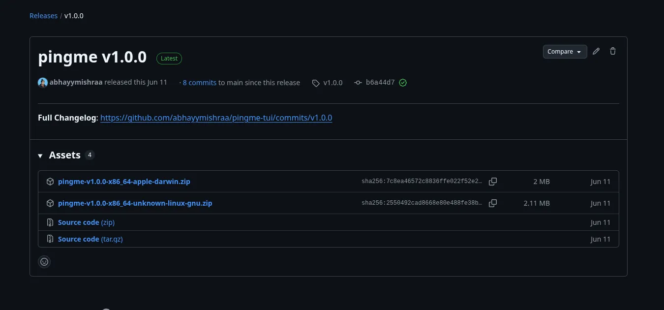PingMe CLI thumbnail 3